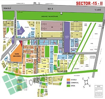 Sector 15 II Map